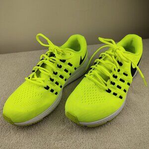 NIKE Air Zoom Vomero 11 Running Shoes Men's 11.5 Neon Yellow Low Top Activewear